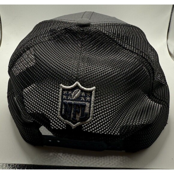 Dallas Cowboys Hat Cap Snap Back NFL Football Navy Blue Grey 9FIFTY Mens New Era - Picture 2 of 3
